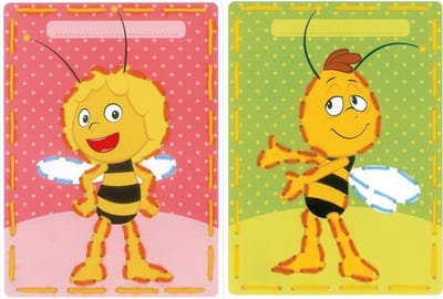 Borduurkaart kit MDB Maya en Willy set van 2 - Vervaco - PN-0157763