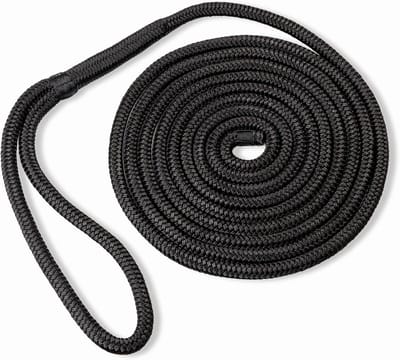 Dubbel Gevlochten Nylon Docklijn Touw - 1/2-inch x 20-voet