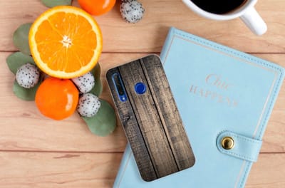 Honor 20 Lite Bumper Hoesje Steigerhout