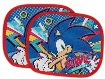 Zonnescherm Auto Baby & Kinderen Sonic the Hedgehog Turbo (2 stuk