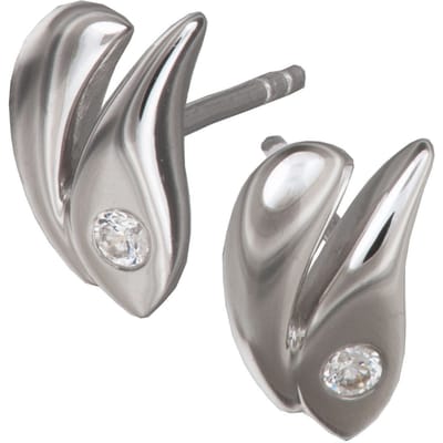 Orphelia Dames 925 Sterrenzilveren Oorbellen - Zilver ZO-5928