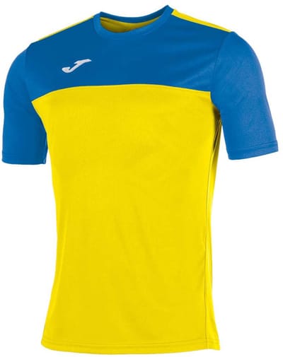 Joma Winner T-shirt Met Korte Mouwen Geel,Blauw 2XL-3XL Man
