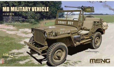 Meng Model Modelbouwpakket Militaire voertuigen - MENG VS011 MB MIlitary Vehicle Plastic - 1:35 - Modelbouw