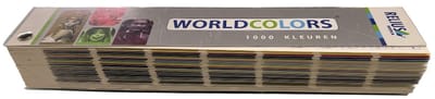 Relius Kleurenwaaier Worldcolors - 1000 Worldcolors Kleuren