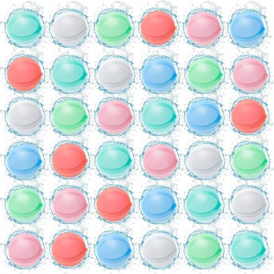 Waterbommen - Waterballonnen - Zomerse Spelletjes - Zelfsluitend - 36 Stuks - Paars