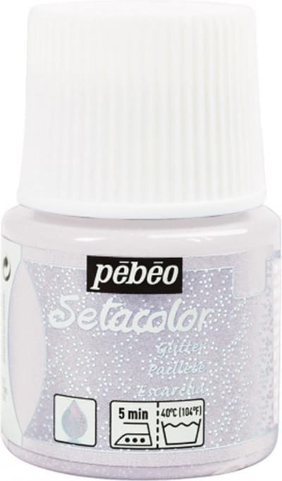 Pébéo Setacolor Diamand Glitters Textielverf - 45ml textielverf voor lichte stoffen