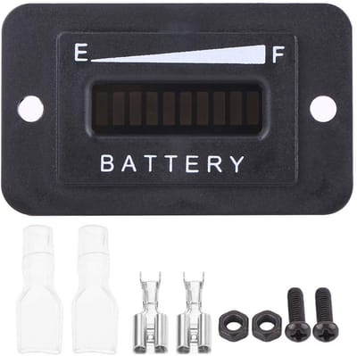 Digitale Batterij Indicator 12V/24V/36V/48V voor Golfkar - Accu Laadstatus Meter