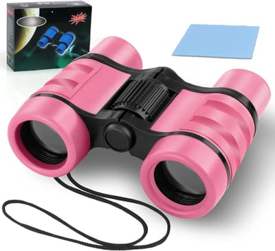 Zyrex® Telescoop kinderen - Sterrenkijker - Telescoop - Roze - 11cm x 9cm x 10cm