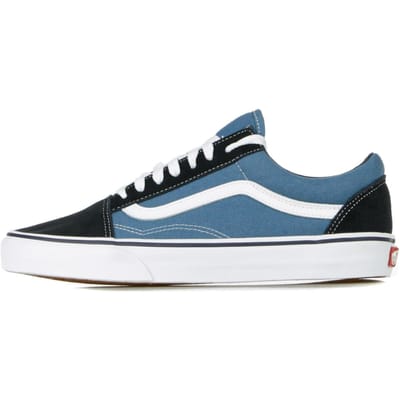 Vans Old Skool Navy Unisex Sneakers Blauw Wit VN000D3HNVY 45