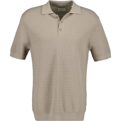 Geweven katoenen polo Gant