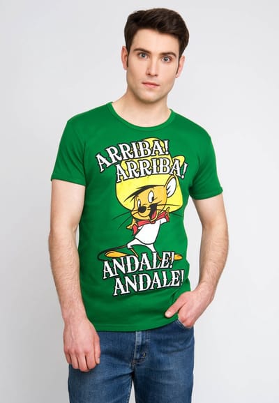 Logoshirt T-Shirt Looney Tunes - Arriba! Andale!
