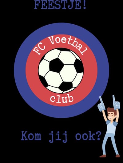 Lise Schrijft | Uitnodiging Kinderfeestje | Duurzaam | Jongen | 15 kaarten | Voetbal | met leuke SLUITSTICKERS | inclusief kraft ENVELOP | FSC Mix credit, EU Ecolabel, ECF gecertificeerd