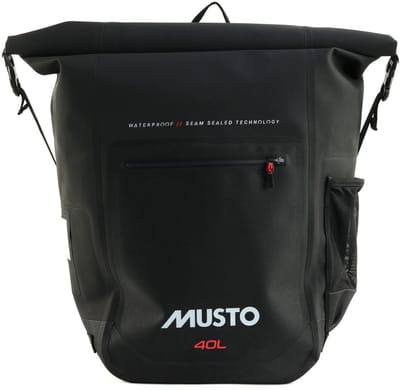 MUSTO sportrugzak rugzak Waterproof Backpack 40L Black zwart