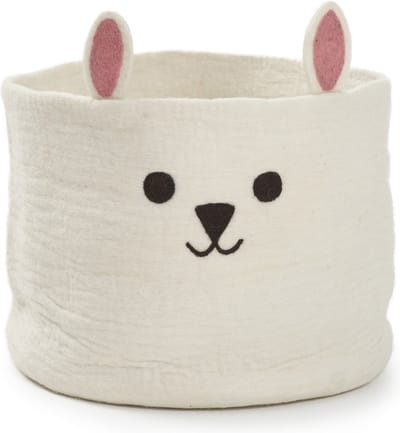 Klippan grote vilten mand Rabbit wit