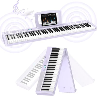 Draagbaar Opvouwbaar Digital Piano met 88 Toetsen en Aanslagdynamiek