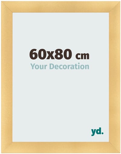 Your Decoration - Fotolijst 60x80 cm - MDF - Goud Mat - Pisa