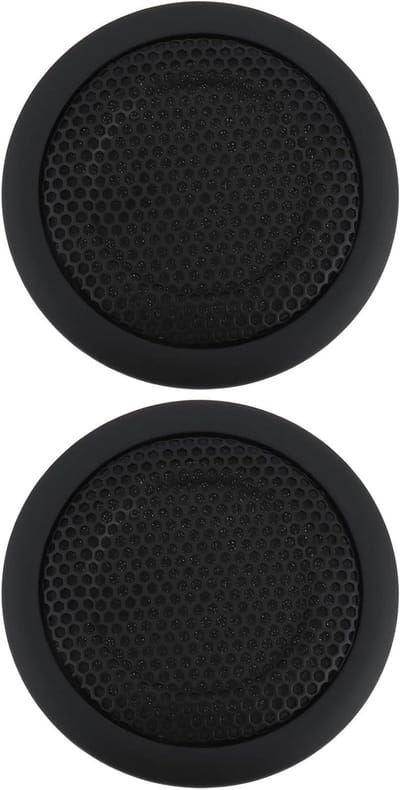 Speaker Covers - Deur Trim - Auto Interieur - Directe Pasvorm - 59 cm Buitendiameter - Zwart