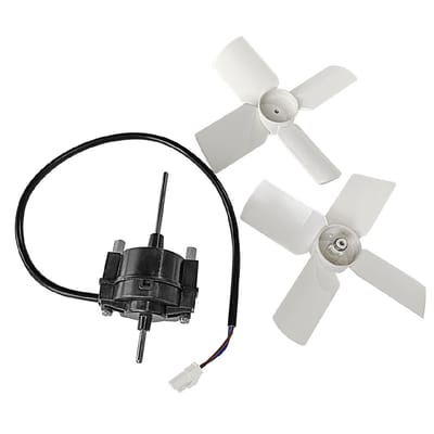 Polar ventilatormotor inclusief ventilatorbladen
