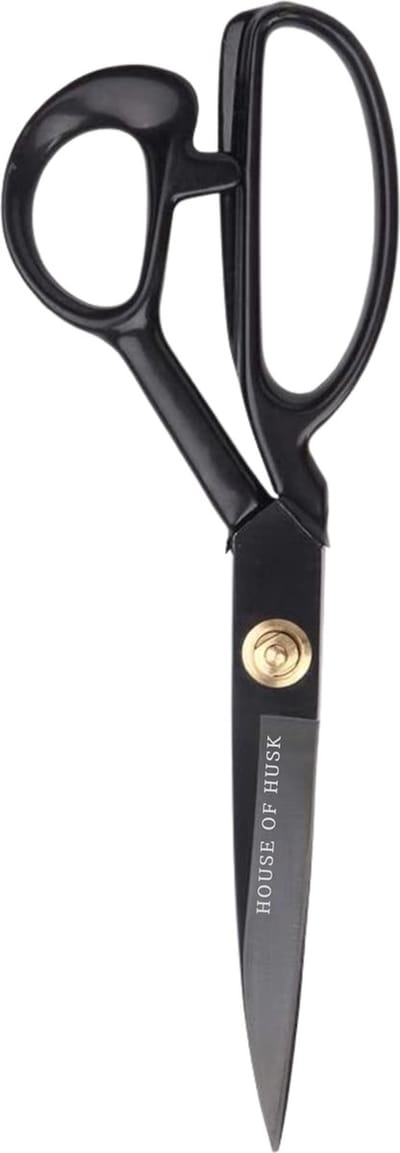 House of Husk Stofschaar - Grote Textielschaar - Fournituren - Kleermakersschaar - 1 Stuk - Zwart - 25.5cm - 10inch