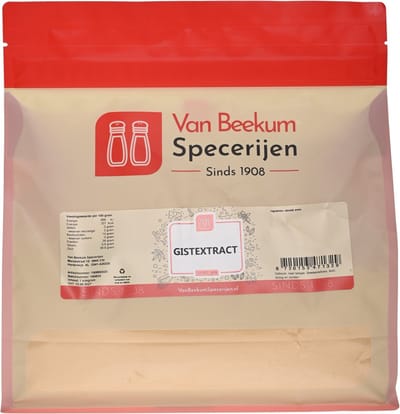 Van Beekum Specerijen - Gistextract - 1 KG (hersluitbare stazak)