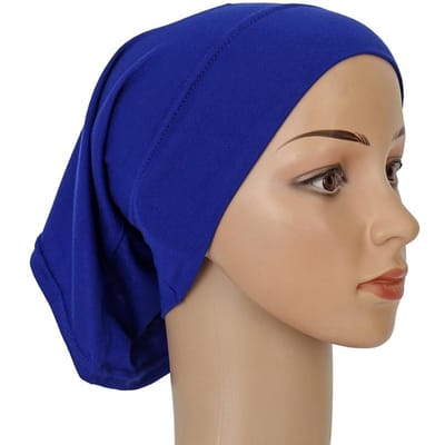 Katoen Modal Binnenste Hijab Onderkap Moslim Turban Islam Onderdoek Hijab Kapje Zacht Rekbaar Hijabs Buisvormige Kap Turbante Mujer Hoed beige