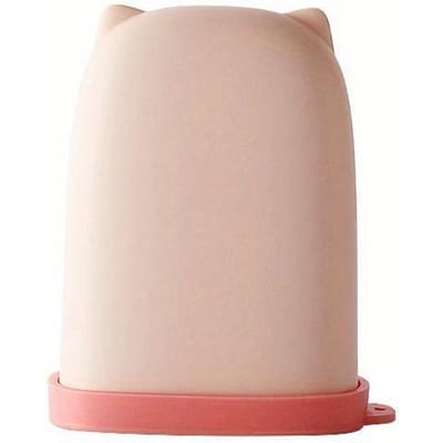 Porte-savon de douche, petit porte-savon étanche avec couvercle en silicone, boîte à savon portable multifonctionnelle scellée rose