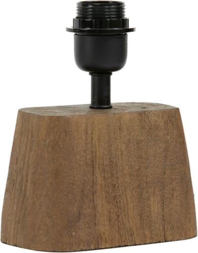 Light & Living Tafellamp Kardan - Hout - 16x10x21cm - Landelijk - Woonkamer - Slaapkamer