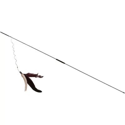Kerbl - Kattenspeelhengel XXL, met 3 hangers, 95 cm