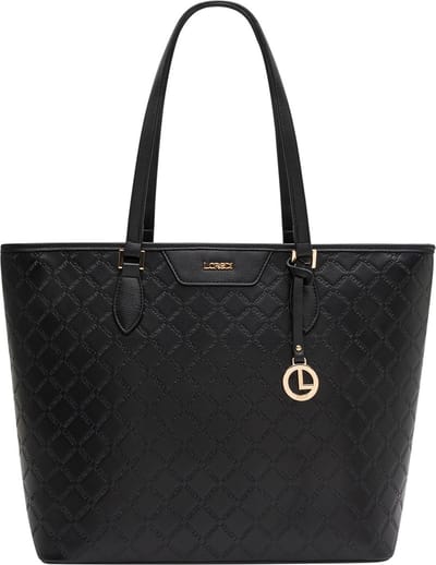 L.CREDI Filiberta Shopper Black Zwart