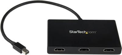 Mini DisplayPort to HDMI Adapter Startech MSTMDP123HD HDMI x 3