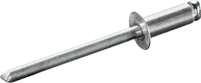 GOEBEL® - 500 x Blindklinknagels (Ø x L) 4,8 x 10 mm - Alu Aluminium AlMG 3,5 / Staal verzinkt - Verzonken kop - STANDARD - 7271148100 - ISO15978 - Popnagel