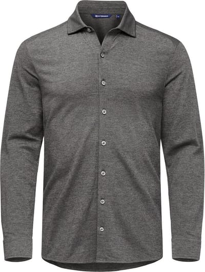 Cutter & Buck Advantage Shirt Heren 352410 - Antraciet Melange - XL