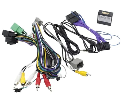 Iso kabelset voor Carplay en Android autoradio | Geschikt voor o.a. Opel Karl, Insignia | adaptor kabel stekker connector aansluiting adapter verloopstekker | 2013 2014 2015 2016 2017 2018 2019 2020 2021 | carl