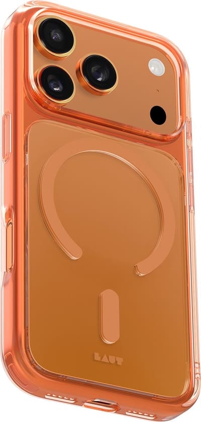 Laut Crystal Fluro iPhone 17 Pro Max Hoesje met MagSafe® – Clear Bronze Transparant