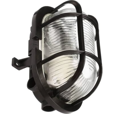 Deko-Light Sotano Retro vochtbestendige lamp, zwart, 19 x 12 cm, IP44