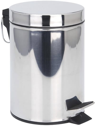 Cosmetica-emmer 3 liter van roestvrij staal met uitneembare emmer