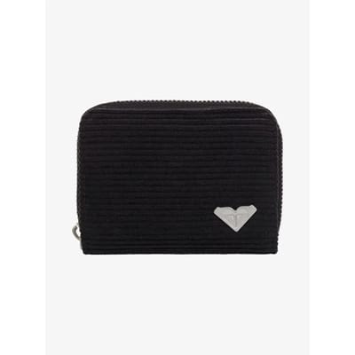 Roxy Lisette Solid Damesportemonnee Zwart Vrouw