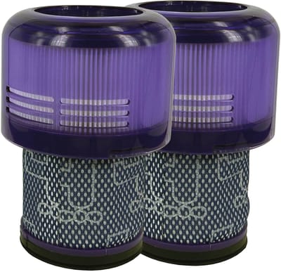 Multaparts® HEPA Filter cassette (set a 2 stuks) geschikt voor Dyson V11 & V15 - Wasbaar - | Gemaakt van duurzaam katoen en eenvoudig te reinigen | Meet op voor je besteld | Vervanger voor Dyson 970013-02
