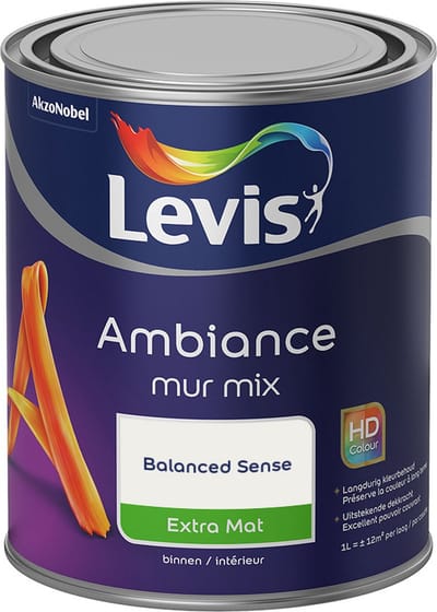 Levis - Ambiance Mur Extra Mat Mix - Balanced Sense - Mengverf - 1 L