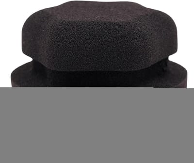 Banden Applicator - Polijst Spons - Auto Glans - Hoge Dichtheid Materiaal - 107 x 60 mm - Zwart