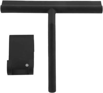 RVS Zuigmond - Schoonmaakgerei - Glas Reinigen - Inclusief Haken - 287 gram - Zilverkleurig
