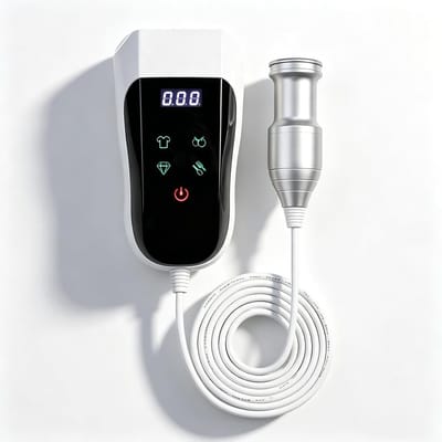 Ultrasone Reiniger - Ultrasoon Reinigingsapparaat - Diep Reinigen - 60kHz Hoge Frequentie - 70W Vermogen - Wit