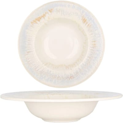 By Bone Pastabord - Wave - Porselein - 28 cm (480cc) - set van 2