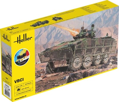 Heller Modelbouwpakket Militaire voertuigen - 57147 VBCI Military Vehicle - Starter Kit Plastic - 1:35 - Modelbouw