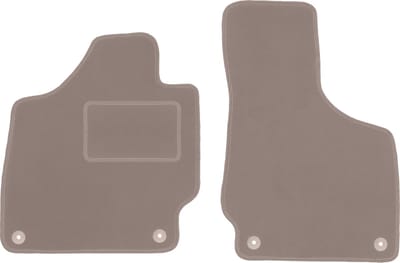 Beige voormatten voor: Audi TT I 8N cabrio, roadster, coupé (1998-2006)