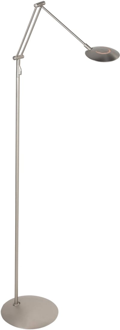 Steinhauer Exclusive - vloerlamp - Zenith2 - staal - kunststof metaal - design lamp - LED - 4391ST