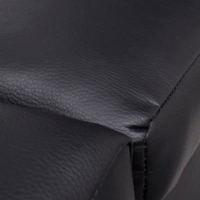 vidaXL - Chaise - longue - kunstleer - zwart