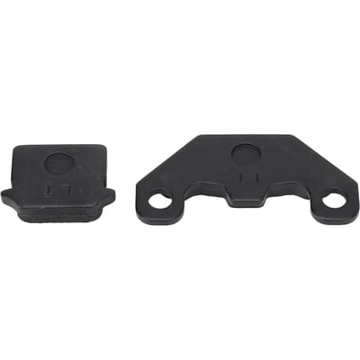 Ensemble 2 Pièces Moto VTT Disques de Frein Avant Arrière Plaquettes pour Pit Bikes Quads d'Importation Chinoise gray