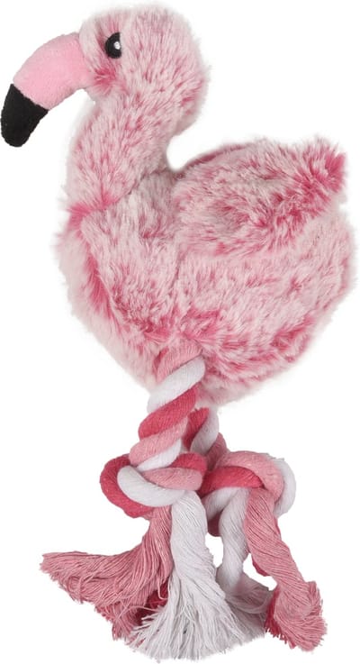 Flamingo Hondenspeelgoed Flamingo - Roze - 7 x 11.5 x 25 cm