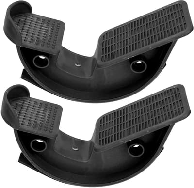 Calf Stretcher voor het Rekken van Kuiten, Enkels en Achilleshiel - Ideaal voor Strakke Kuiten en Plantar Fasciitis (Zwart)